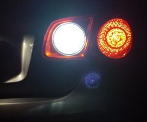 Luzes traseiras do veículo